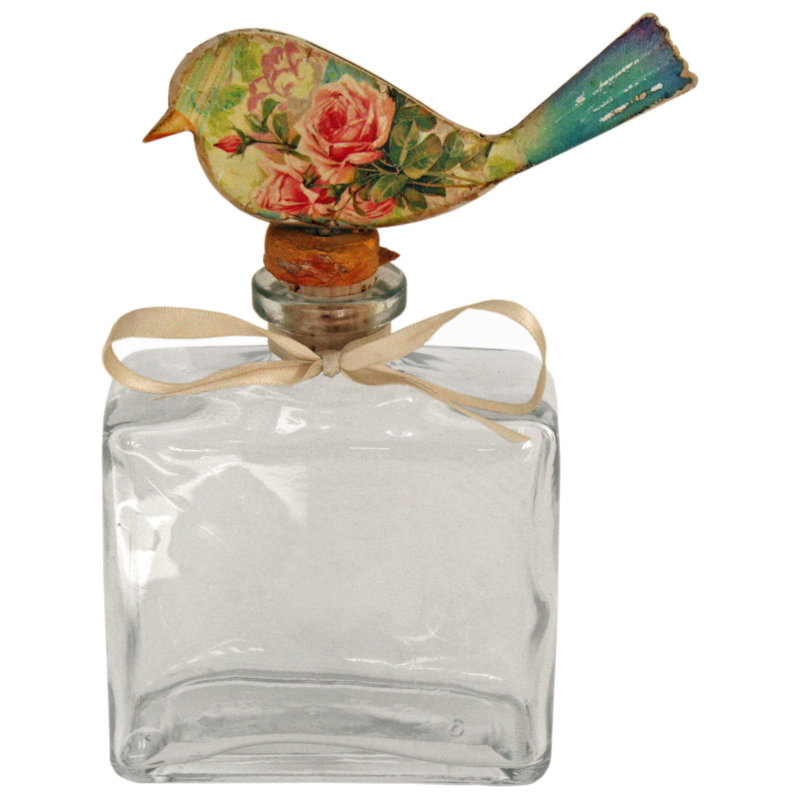 Jenson Glass Decorative Bottle