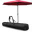 Grand sac de rangement portatif pour parasol de plage portatif pour l'extérieur, de grande capacité, convenant à la plupart des parasols