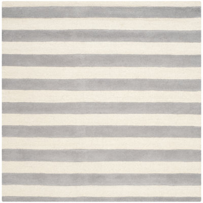 Erol Hand Tufted Wool Striped Rug