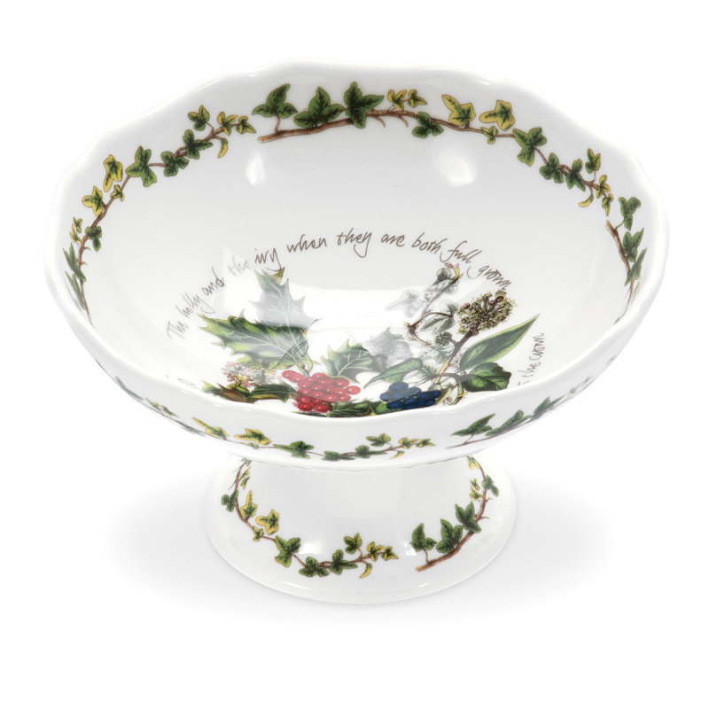 Portmeiron, The Holly & the Ivy - Scalloped Dish