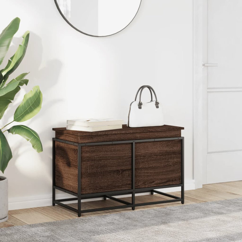 Storage Cabinet, Brown Oak