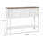 Console Table With Drawers, Vintage Entryway Table With 2 Drawers, Cabinets And Bottom Shelf, Retro Sofa Table For Living Room, Bedroom