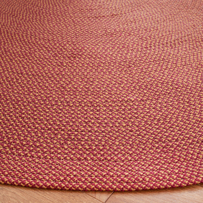 Braided Hand Woven Performance Rug, Round 6'