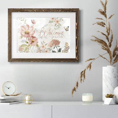 Summers Welcome, reproduction d'art encadrée