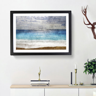 Seascape From Greece - Single Picture Frame Painting on MDF