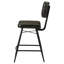 Chaise de comptoir rembourrée Senko-1008856618