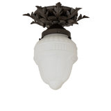 Fancy Floral 1 - Light Semi Flush Mount