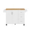 Îlot de cuisine avec comptoir à abattant, chariot d'îlot de cuisine roulant, table d'îlot de cuisine avec porte de grange avec armoire de rangement et support de tour, table d'îlot sur roulettes pour la cuisine-1168332278