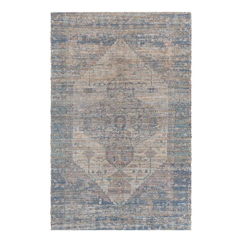 Tapis Watkin - bleu, Rectangle 5 pi 3 po x 8 pi