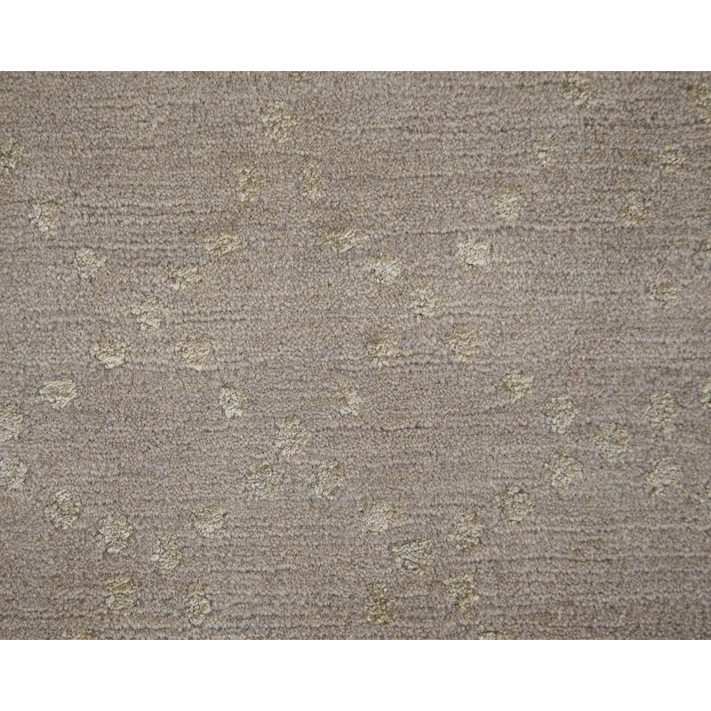 Tiara Floral Area Rug in Gold/Gray, Rectangle 2' x 3'