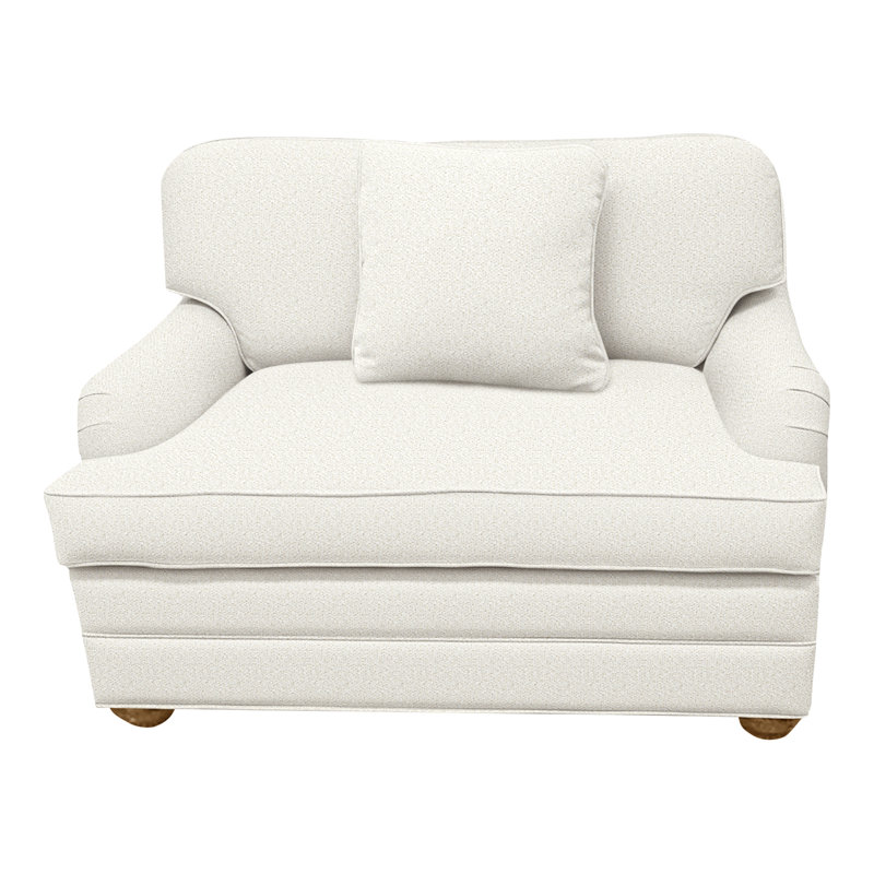 East Lake Chair And A Half, Dove Gray, Kenworth Pearl