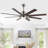 66'' Ceiling Fan with LED Lights-453944120