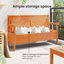 Solid Wood Outdoor Bench-442552851