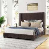 Red Barrel Studio® Corey Pleated Upholstered Bed & Reviews | Wayfair