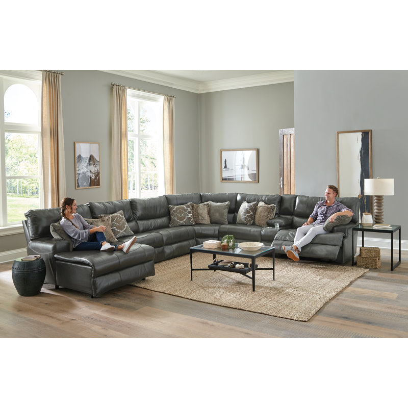 Canapé modulaire inclinable 7 pièces Funston