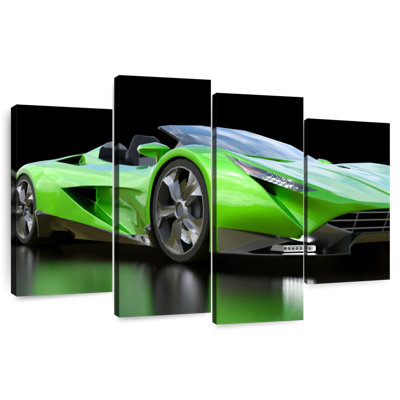 Mehar Green Sports Car
