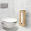 Porte-papier hygiénique sur pied en bois-66895853