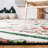 Hand Tufted Wool Southwestern Rug-1912045724