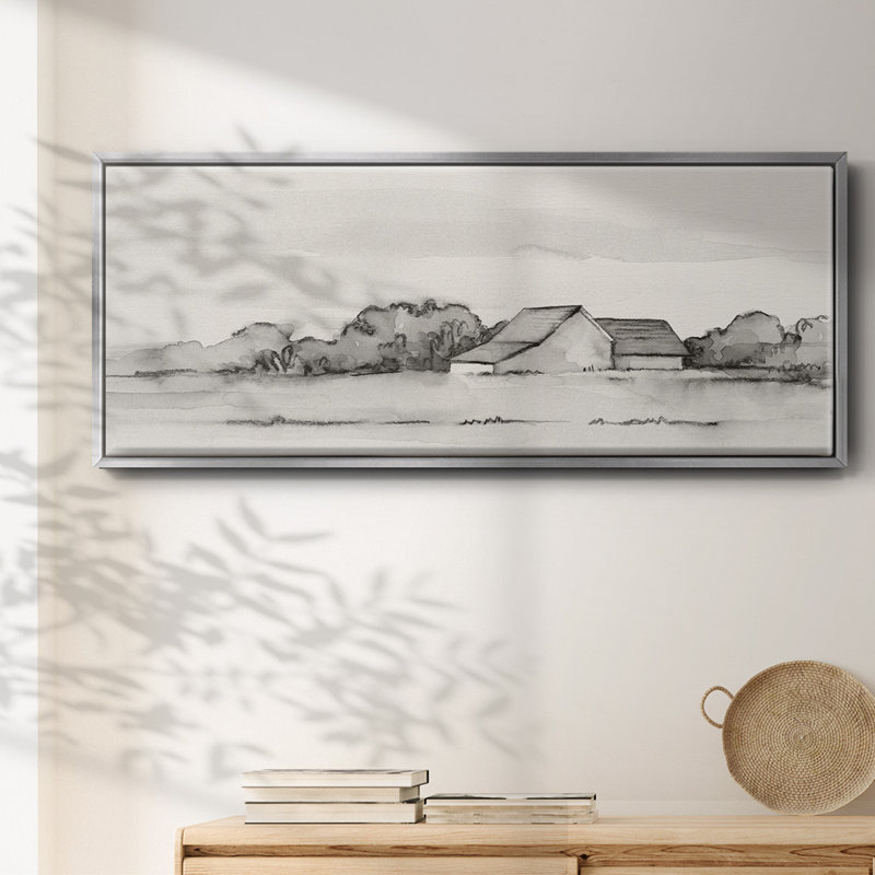 Wyeth Barn II- Framed Canvas