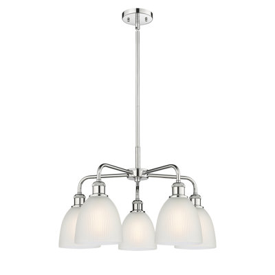 Lustre en dôme à intensité variable à 5 lumières Densel