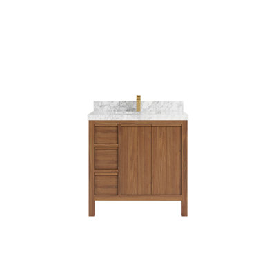 Teck Elizabeth 36 po X P 22 po De salle de bain D Marbre