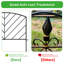 ELEP Black Metal Pet Barrier