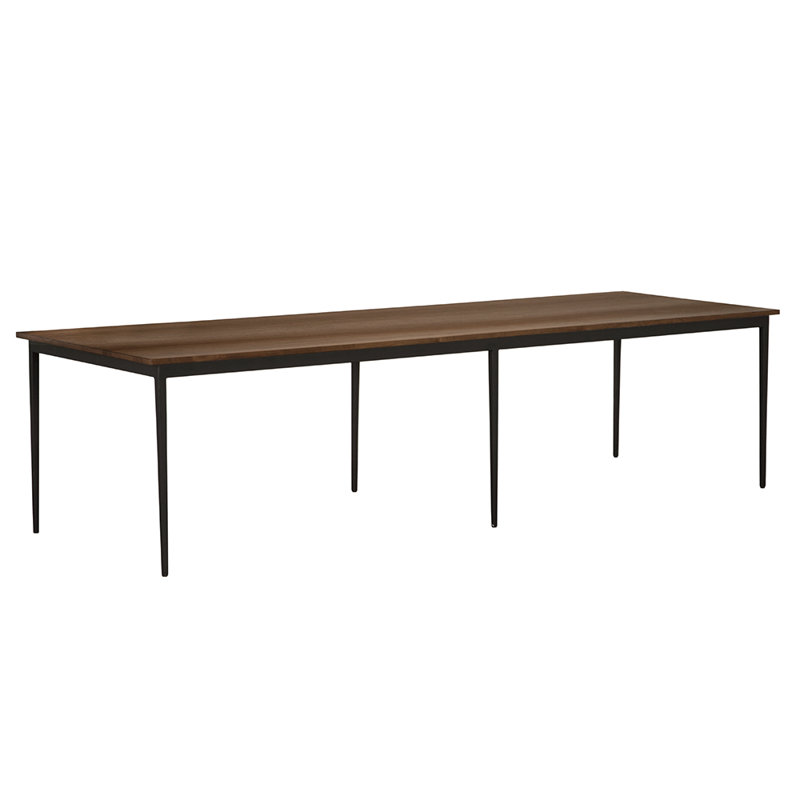 Boylen Walnut Wood Dining Table