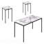 Ensemble de tables basses 3 pièces Contemporary Modern Modern
