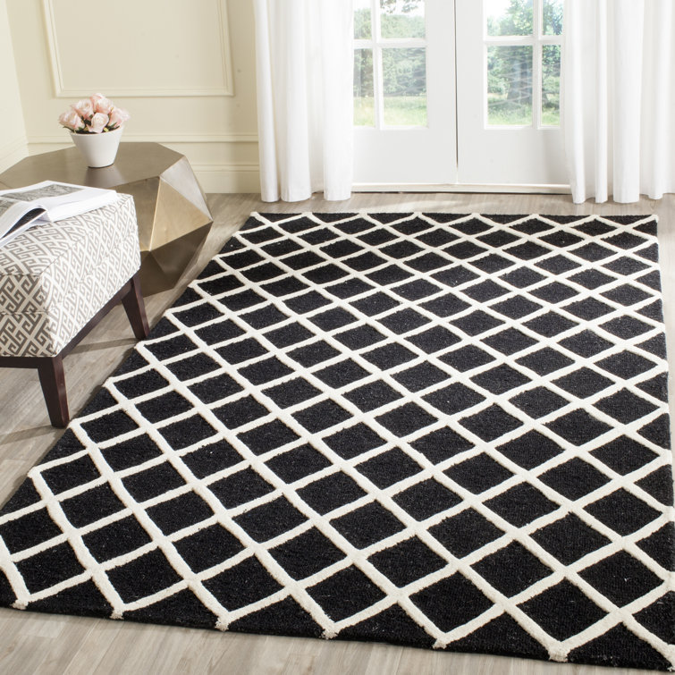 Sandhurst Geometric Wool Hand Woven Area Rug