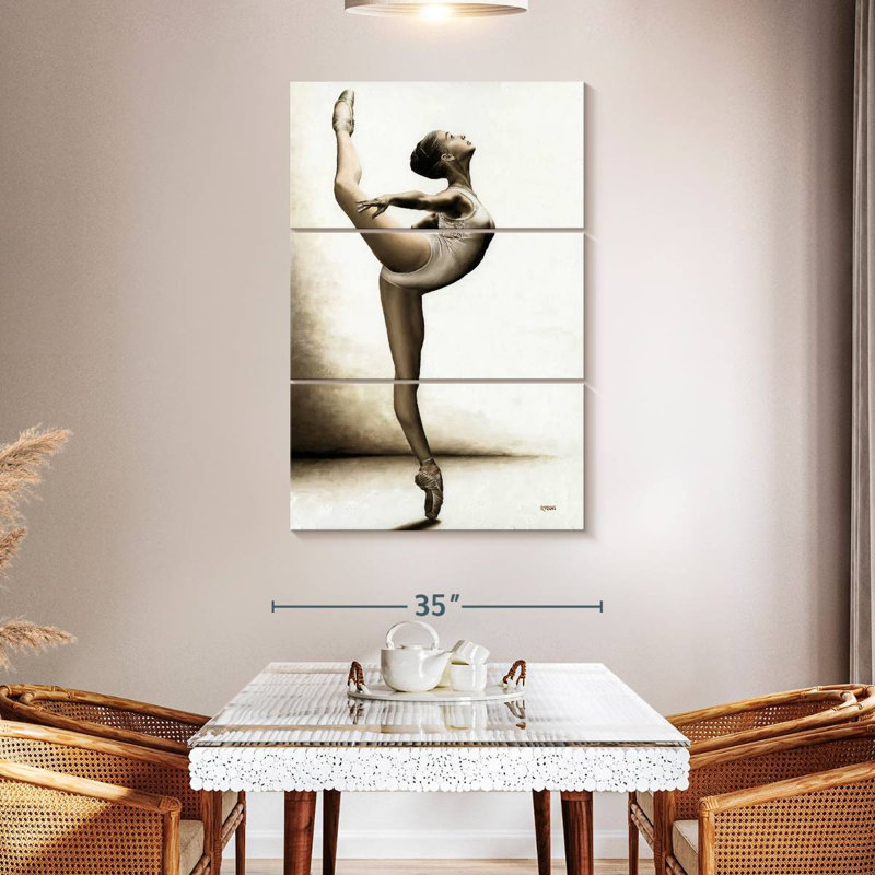 Enn Musing Dancer, 50" H x 32" W