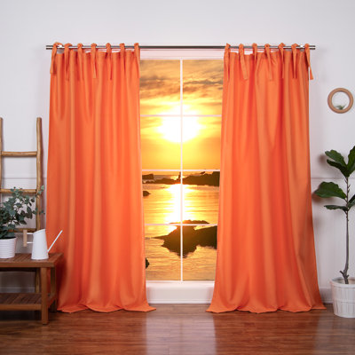 Arusyak Semi Sheer Sliding Panel Pair