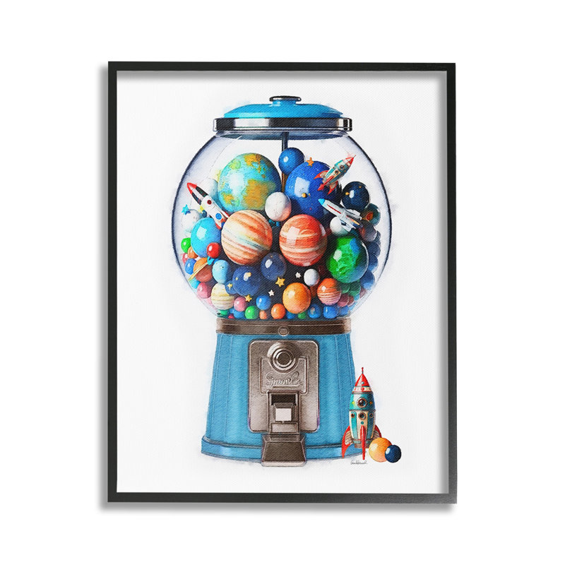 "Cadre de photo simple" par Amanda Greenwood sur toile, Giclée encadrée noir minuit, H 20 po x l 16 po