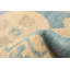Tapis de couloir en laine noué à la main de conception unique noué à la main New Age 2 pi 11 po x 8 pi 10 po Tapis décoratif en beige/bleu