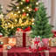 Ensemble de 2 arbres de Noël de table