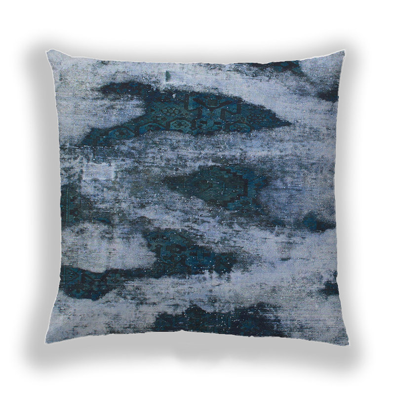 Coussin Abstract 1372, Microsuède