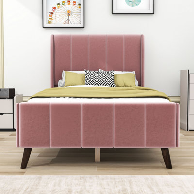 Lit plateforme tapissier Loncosky