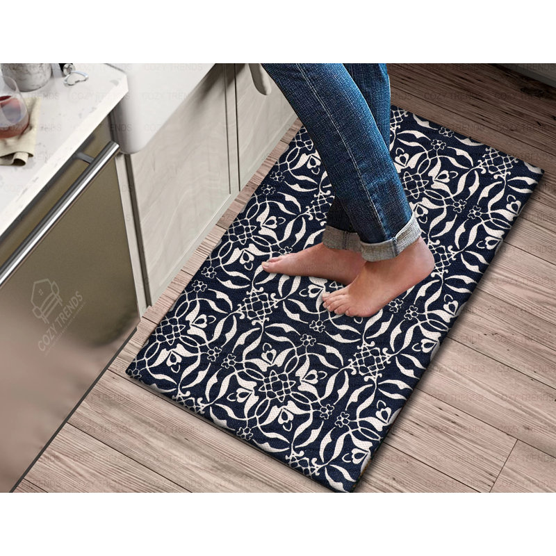 Tapis anti-fatigue Ralik, Bleu marine