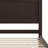 Platform Bed With Headboard And Footboard.-709233048