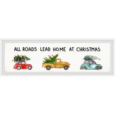 Home For Christmas - Single Picture Frame Panoramic Print