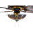 52'' Nevels 5 - Blade Magna Carta Ceiling Fan with Stained Glass Shade-47443823-30279499