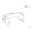 Cambrey Sled Coffee Table-1005574241