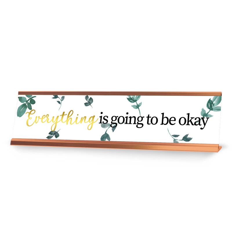 Desk Sign