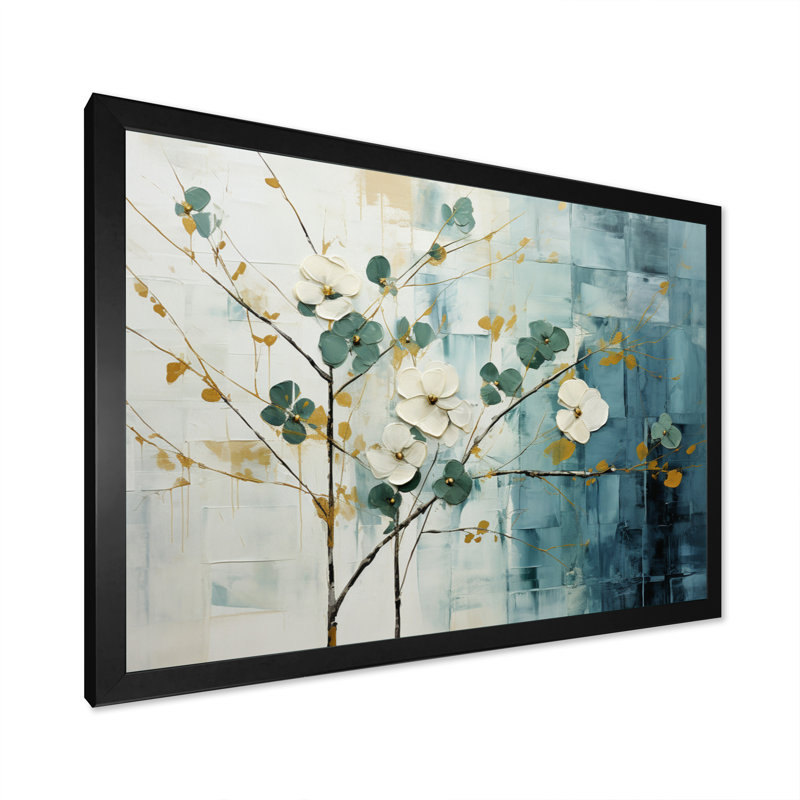 Impression sur toile Tuxe Subtle Serenity III, H 24 po x l 32 po x P 1 po, Cadre simple noir
