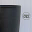 Grand pot de fleurs Solace - noir, paquet de 3 (toutes les tailles)-132260816-132260821-132260822