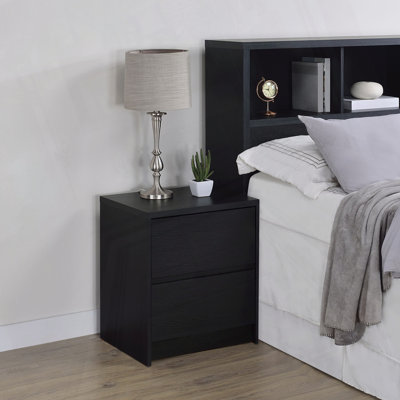 Carnahan 2-Drawer Nightstand Led Lights And Usb by Latitude Run