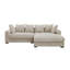 Canapé modulaire rembourré en velours côtelé 3 pièces Isayiah-110990073