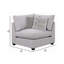 Fauteuil de chambre pivotant l 39 po