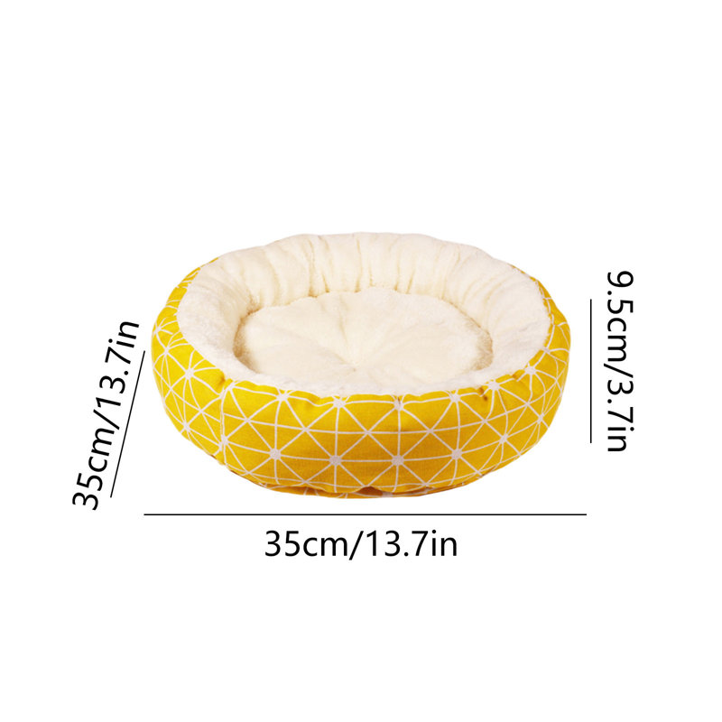 Multicolore Round Pet Mat, S
