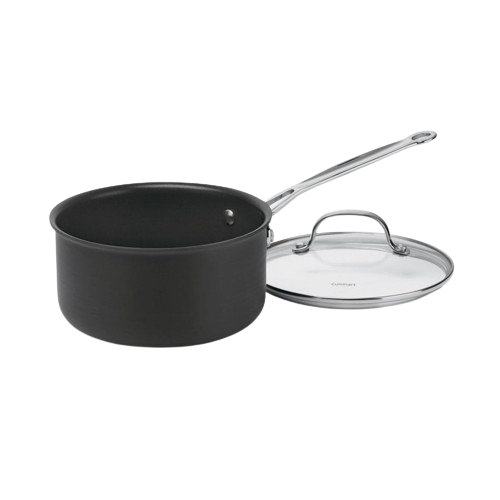 Casserole antiadhésive à anodisation dure, Bouilloire en cuivre martelé massif de 2 pintes