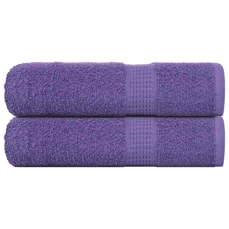 Saskya 100% Cotton Bath Towel, Purple